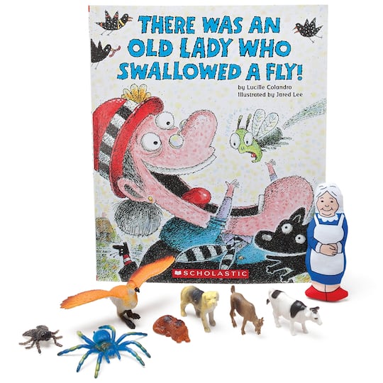Primary Concepts&#x2122; There Was an Old Lady Who Swallowed a Fly! 3D Storybook Set